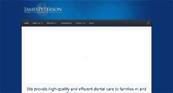 Desktop Screenshot of jpetersondental.com